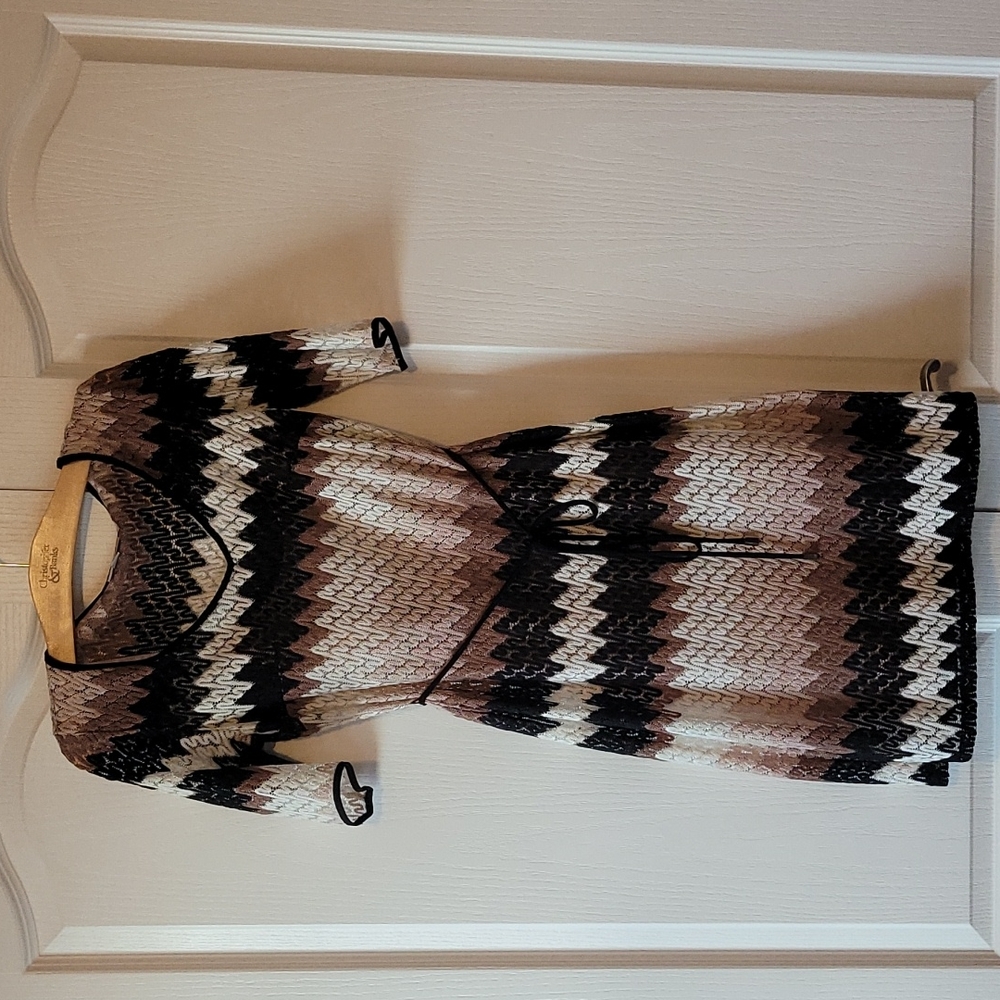 Crochet style dress